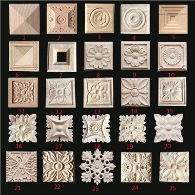 Dekoratívne drevené rozety