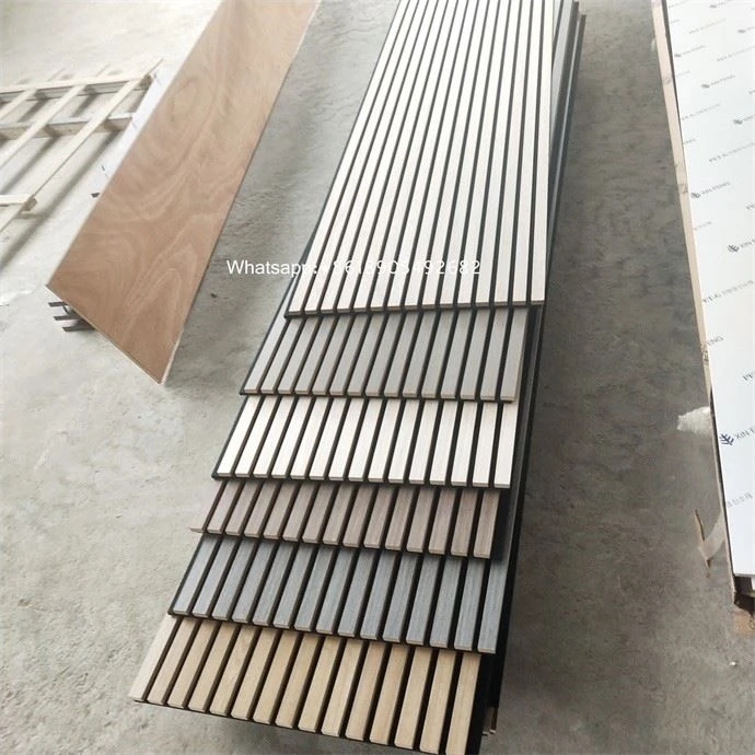 Fluted Panel Wood Mdf Soundproof Wall Panels