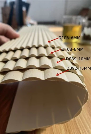 Mäkký panel na nábytok Flexibilná doska na obloženie MDF do skrine