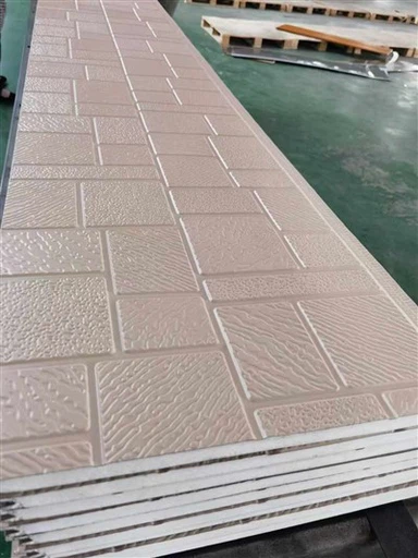 vonkajší sendvičový panel s PU kovovým obkladom